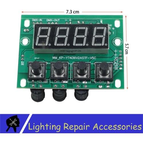 Led Par Light Motherboard Use for RGBW A UV 3 4 5 6in1 Led Stage Light Waterproof IP65 or IP33 Repair Spare Parts