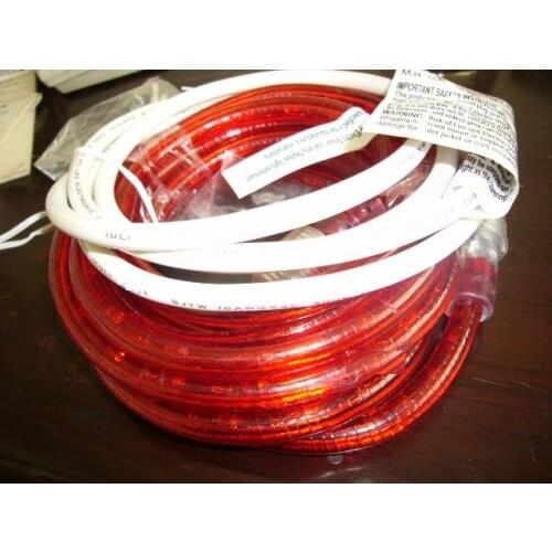 UL Listed Incandescent flexible rope light diameter 10mm 3/8" End to End Connector with 5A UL Listed Fuse Plug Indoor&Outdoor