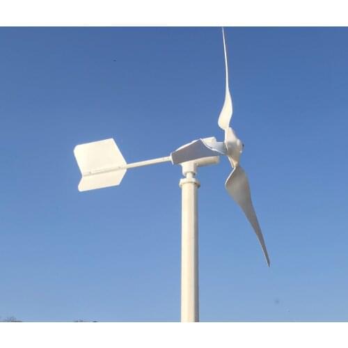 Free Energy 800W 3 Blades Windmill 24V 48V Wind Turbine Generator For Home Street Lamps Monitoring Boat Use