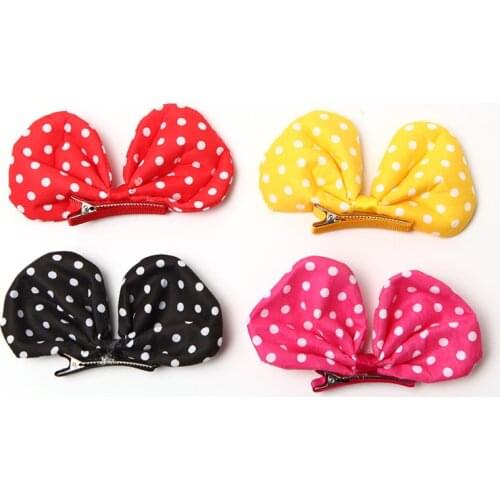 Pet Cats Grooming Accessories Clips Pet Hair Accessory Princess yarn flower Hairpin Pearl Bowknot hairpin headdress