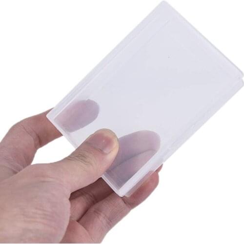 6 PCS Plastic Box Playing Cards Container Storage Case Poker Game Card Box
