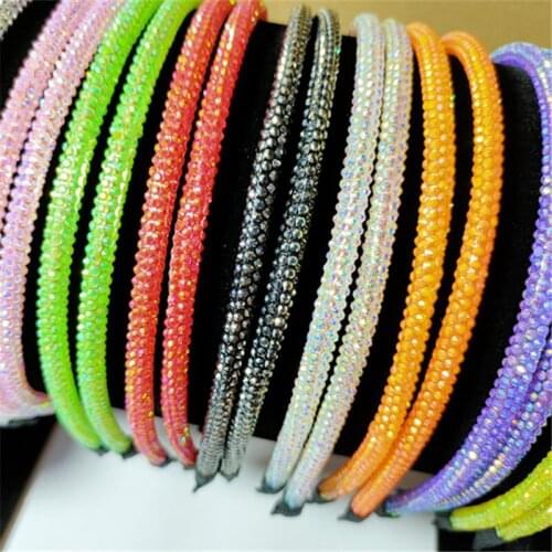 1pcs Fashion rhinestone glitter girl headband
