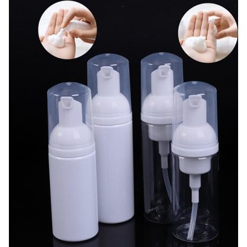 50ML/60ML Dispenser Soap Foam Foaming Pump Bottle Travel Plastic Portable Convenient Bottle Empty Foam Bottle 1pc