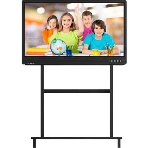 55 inch led whiteboard interactive electric white teaching board touch screen 4K class smart board