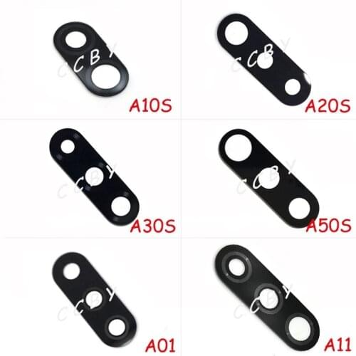 6PCS/LOT Rear Back Camera Glass Lens For Samsung Galaxy A10S A20S A30S A50S A01 A11 A21 A31 A41 A51 A71 with Ahesive Sticker