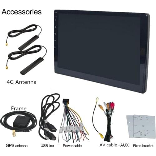 9" Android 6.0 1080P 2Din Quad-Core 1+16G Car Stereo Radio GPS Wifi 4G LTE BT DAB Mirror Link OBD for Bora 08-15