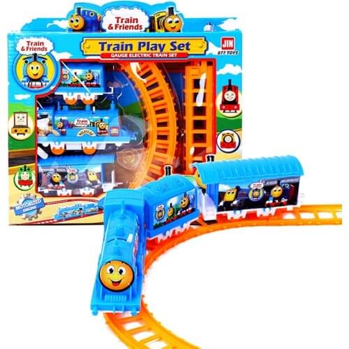 Childrens Educational Toys Electric Track Small Train Toys Fun Changing Track Car Childrens Creative Gift Toys