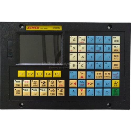 XC609M CNC milling System 1 to 6 Axis linkage offline controller Breakout Board Engraving Machine hmi touch screen