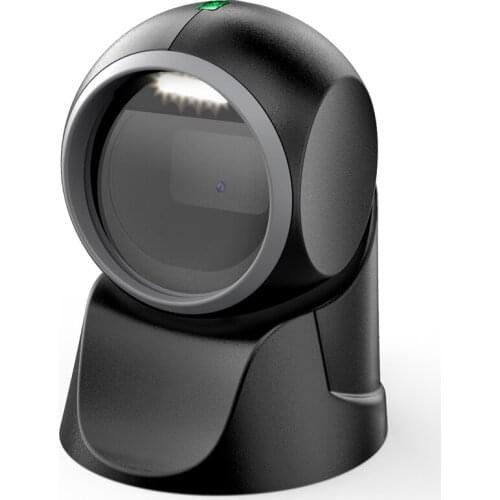 Desktop Barcode Scanner, Automatic Sensing Scanning Hands-Free 1D 2D QR Barcode Reader Screen Scannin Platform Scanner