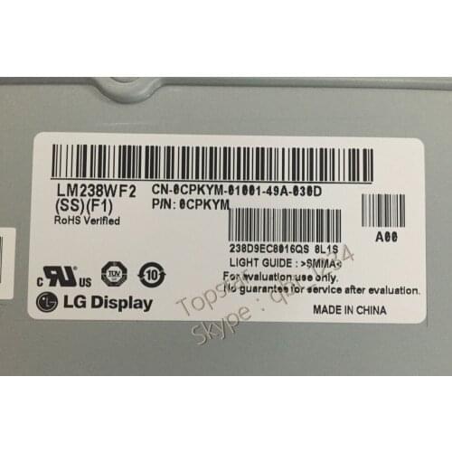 Original 23.8inch LM238WF2-SSF1 LM238WF2 SSF1 LM238WF2(SS)(F1) U2414HB P2414H S2415H IPS LED LCD screen