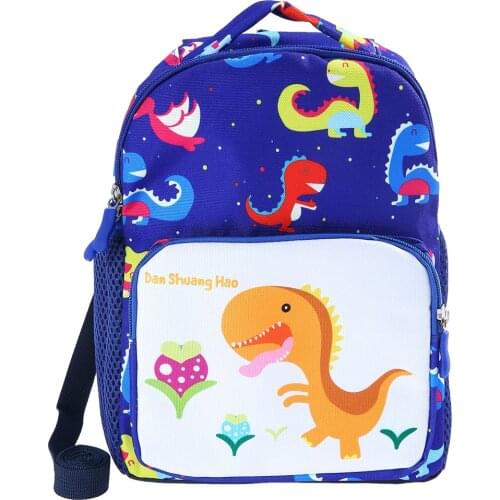 NEW Kids Backpack For 1-3 Year With safety Harness Nylon Cute Backpack Children Kindergarten Schoolbags Lunch Bag for Kids