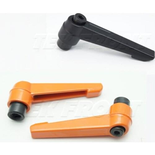 TF03003-- M8 Female Clamping lever Orange. Clamping handle lever ,Adjustable handle