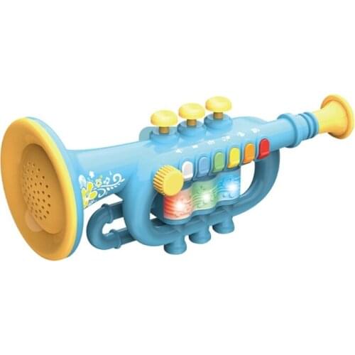 Trumpet Instrument Musical Toy, Children Simulation Trumpet Early Educational Mu U7EE