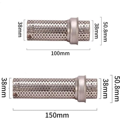 Universal 51mm motorcycle exhaust DB killer mesh muffler silencer high quality silencer DB killer