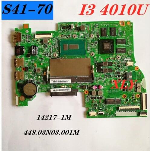 14217-1M Discrete Graphics Motherboard For Lenovo S41-70 Laptop Motherboard GT920M- 2GB CPU I3-4010 Full Test Free Shipping