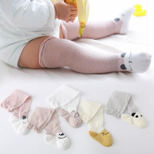 3 Pairs/Lot Baby Over Knee Socks Loose Princess Mosquito Control Stockings Kids Long Mesh Socks Summer