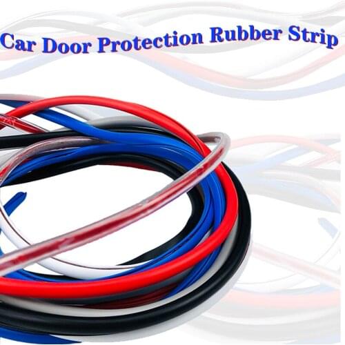 5M Car Styling Door Edge Scratch Crash Strip Protection Stickers For Renault Megane 2 3 Scenic Laguna 2 Captur Fluence Latitude