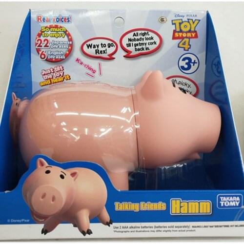 Hasbro Toy Story Hamm Talking Friends Brinquedos Figurine Anime Dolls Toys PVC Action Figure Model Toy Kids Gift