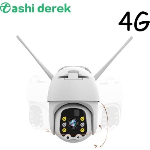 4G Solar Power Camera Cloud Platform Remote Control Monitor Infrared LED Outdoor Security Camera 360 Degree Solar Energy Monitor