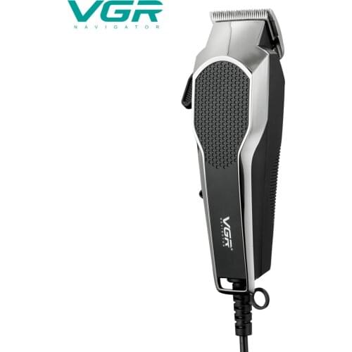 VGR V130 Hair Clipper Retro Oil Head Scissor High Power Gradient Plug-in Hair Clipper Set VGR V-130