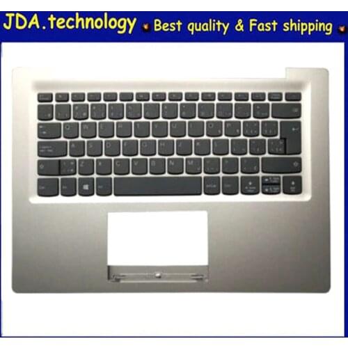 MEIARROW New For Lenovo Ideapad 120S-14 120S-14IKB 120S-14IAP S130-14 S130-14IGM Palmrest EUR Keyboard Upper Cover