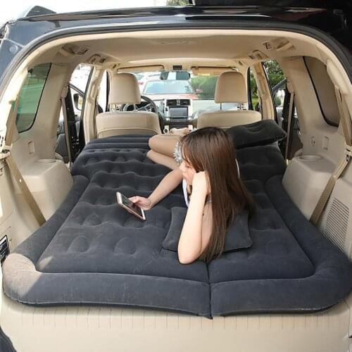 2-3 People Auto Multi-Function Inflatable Air Mattress SUV Special Travel Accessories Inflatable Sofa Cushion Auto Travel Bed