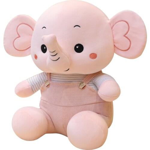 Good Quality Harness elephant Appease Elephant Pillow Soft Sleeping Stuffed Animals Plush Toys Baby Playmate Gifts for Children