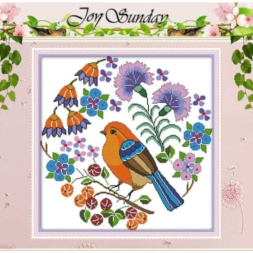 Magpie on a Willow Branch counted Cross Stitch 11CT 14CT Cross Stitch Set Wholesale DIY Cross-stitch Kit Embroidery Needlework