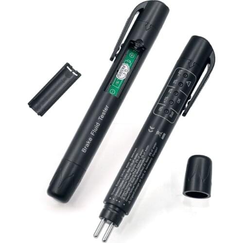 2019 New Car Brake Fluid Tester Pen Car Diagnostic Tools 5 Leds Brake Fluid Testing Tools Car Auto Vehicle Tool