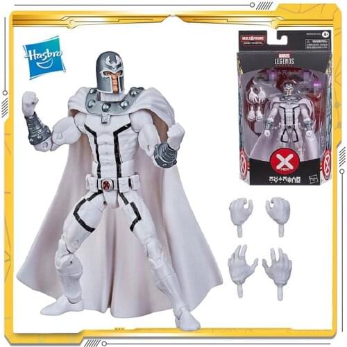 Original Hasbro Marvel Legends Magneto Action & Toy Figures Model Toys for Children