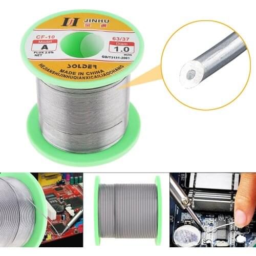 60/40 B-1 250g 0.3mm - 2.0mm No-clean Rosin Core Solder Wire with 2.0% Flux for Welding Electric Soldering Iron