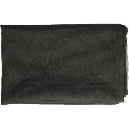 Fusible Iron on Interfacing Black Lining Lightweight Patchwork Cloth Fabric DIY