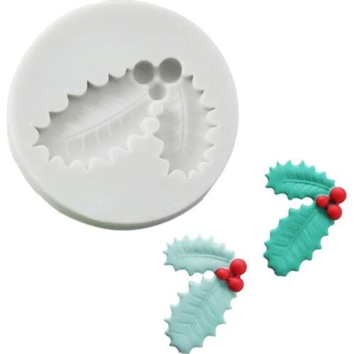 Christmas Berry Shape Silicone Sugarcraft Mold Fondant Cake Decorating Tools Bakeware