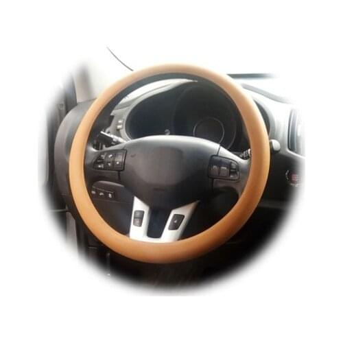 Roxform Silicone Steering Wheel Cover Brown Odor Does Not Make High Quality Car Interior Accessories Tuning