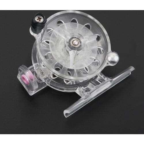 Ultralight 45mm 55mm Fishing Reel ABS Plastic Former Ice Fishing Wheel Ice Fishing Wheel