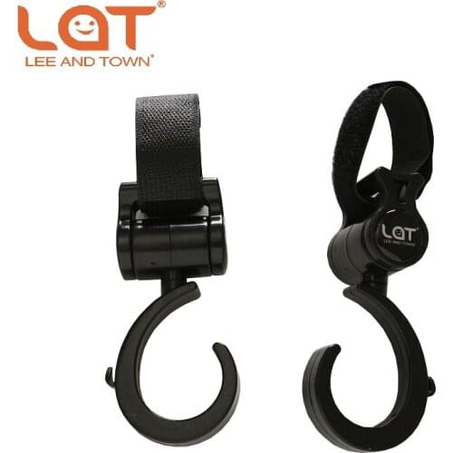 Baby Stroller Hooks Pram Rotate 360 Diaper Bag Hanger Baby Kids Activity Gear Stroller Accessories 2pcs/set