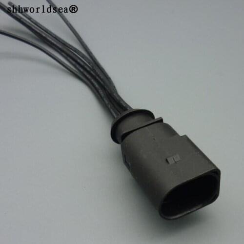 Worldgolden 6Pin 1.5m male housing plug Throttle Valve Control Element Connector For VW Audi Skoda 3B0 973 813 3B0973813