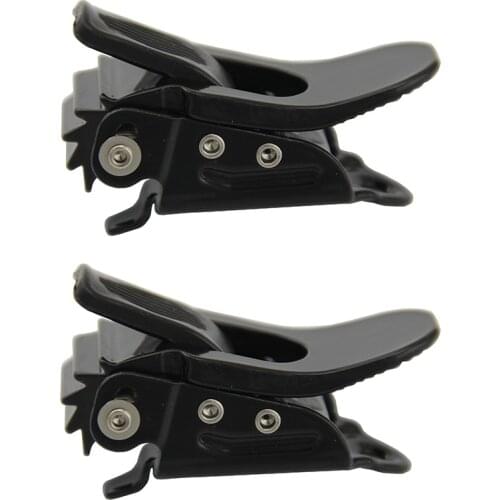 2 pieces Snowboard Strap-In Binding Parts Straps Ratchet Hardware Buckle with Metal Base 24mm Width