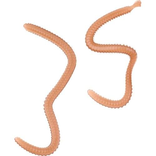 20Pcs/Box Strong Fishy Fishing Lures Soft Clam Worms Bass Fishing Baits 9cm