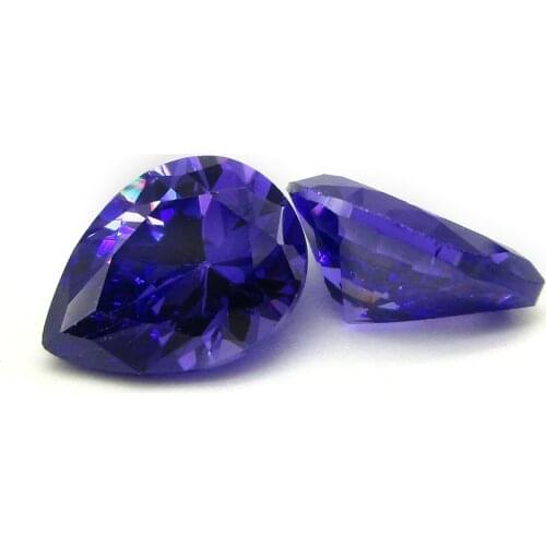 2x3mm Pick Colors Loose Zircon Stone Pear Shaped Cubic Zirconia White Champagne Garnet Black