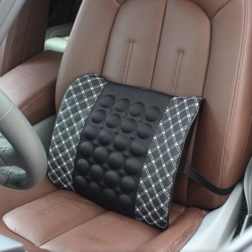 Car electric massage cushion vertebra pain waist pad for Volkswagen POLO Tiguan Passat Golf EOS Scirocco Bora Lavida Touran