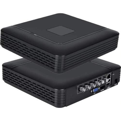 CCTV DVR 4CH 1080N TVI.CVI .AHD-NH 5 In 1 Hybrid DVR Security DVR NVR Recorder For Analog AHD 1080P IP Cam Surveillance Mini DVR