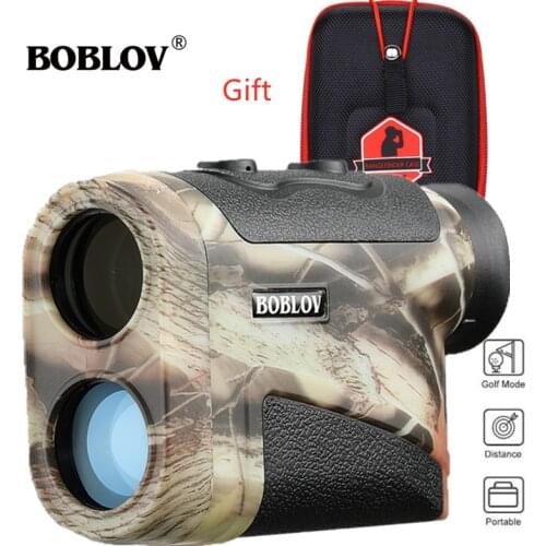 BOBLOV Golf Rangefinder with Slope adjust Flag-Lock 1000M Laser Distance Meter 거리측정기 Telescope Range Finder For Sport/hunting
