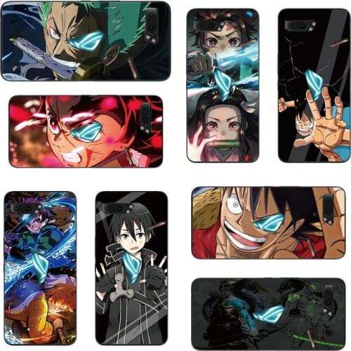 For Asus-Zenfone ROG phone 3 ZS661KS 2 ZS660kl 7 Pro ZS671KS 7 ZS670KS 6 2019 ZS630kl 5 ZE620KL Cartoon cool soft TPU phone case