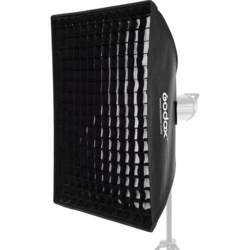 Godox 24"x 35" 60 x 90cm Honeycomb Grid Softbox Soft Box with Bowens Mount Compatible Studio Strobe Flash Light