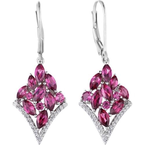 Серебряные серьги GZ ZONGFA China At AliExpress