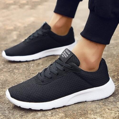 Mens Shoes Shoes Fashion Couple Shoes Breathable Comfortable Sneakers For Men 2021 Lace Up Flats Male Outdoor Walking Footwear