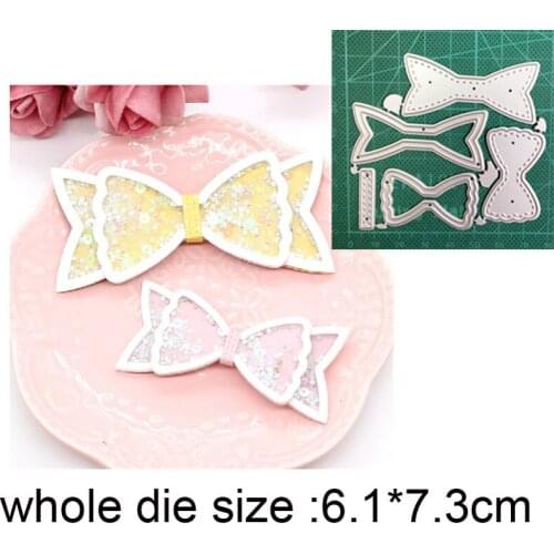 2021 metal cutting dies cut die mold layering bow frame decoration Scrapbook paper craft knife mould blade punch stencils dies