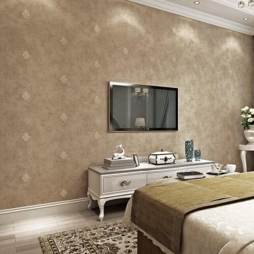 Europe Brief Florals Pattern Wallpaper Rolls Non Woven Wallpaper For Home Decor Living Room Bedroom Hotel