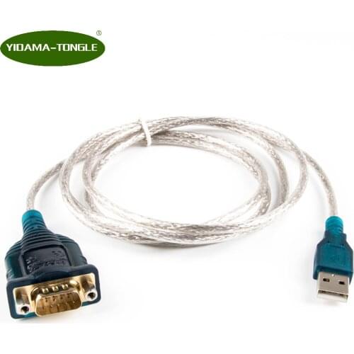 USB to DB9 RS232 Serial Adapter Cable 9 Pin Male to COM port FTDI Chip computer PC Converter Cable Support Win10/8/7/mac/vista